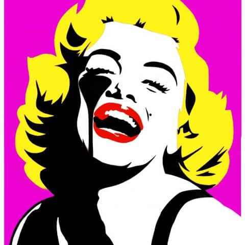 Pure Evil | Screaming Marilyn - Bubblegum Pink