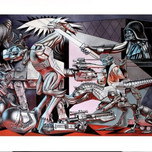 Ron English | Star Wars Guernica