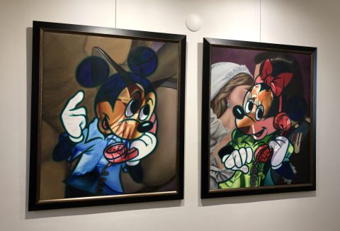 Ron English | Connection - Mickey and Minnie