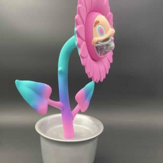 Ron English | Telegrinnies Growing Grin – Miami Pink