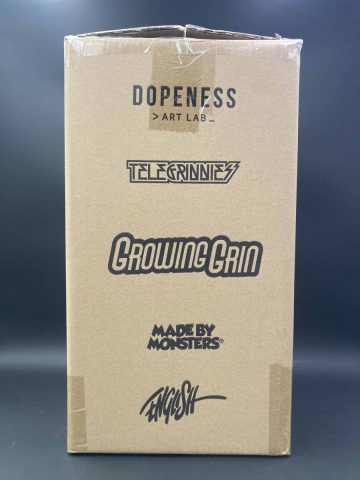 Ron English | Telegrinnies Growing Grin | Miami Pink doos