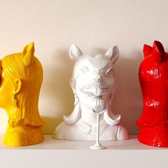 Muebon | Deer Mask – rood
