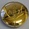 Amos Plaut | Pill for Art - brons/24 ct. verguld