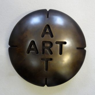 Amos Plaut | Pill for Art – brons/patina