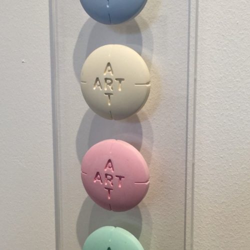 Amos Plaut | Pill for Art (4) op plexiglas
