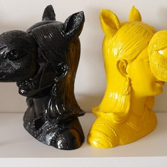 Muebon | Deer Mask – geel