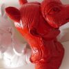 Muebon | Deer Mask - rood en wit